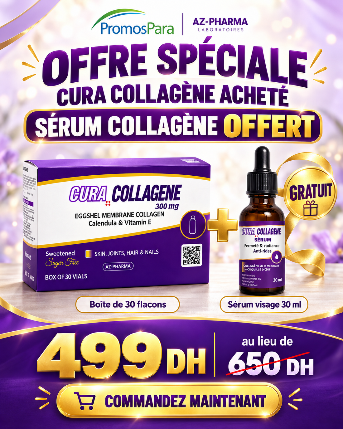 CURA COLLAGÈNE – Beauté & Confort Articulaire de l’intérieur
