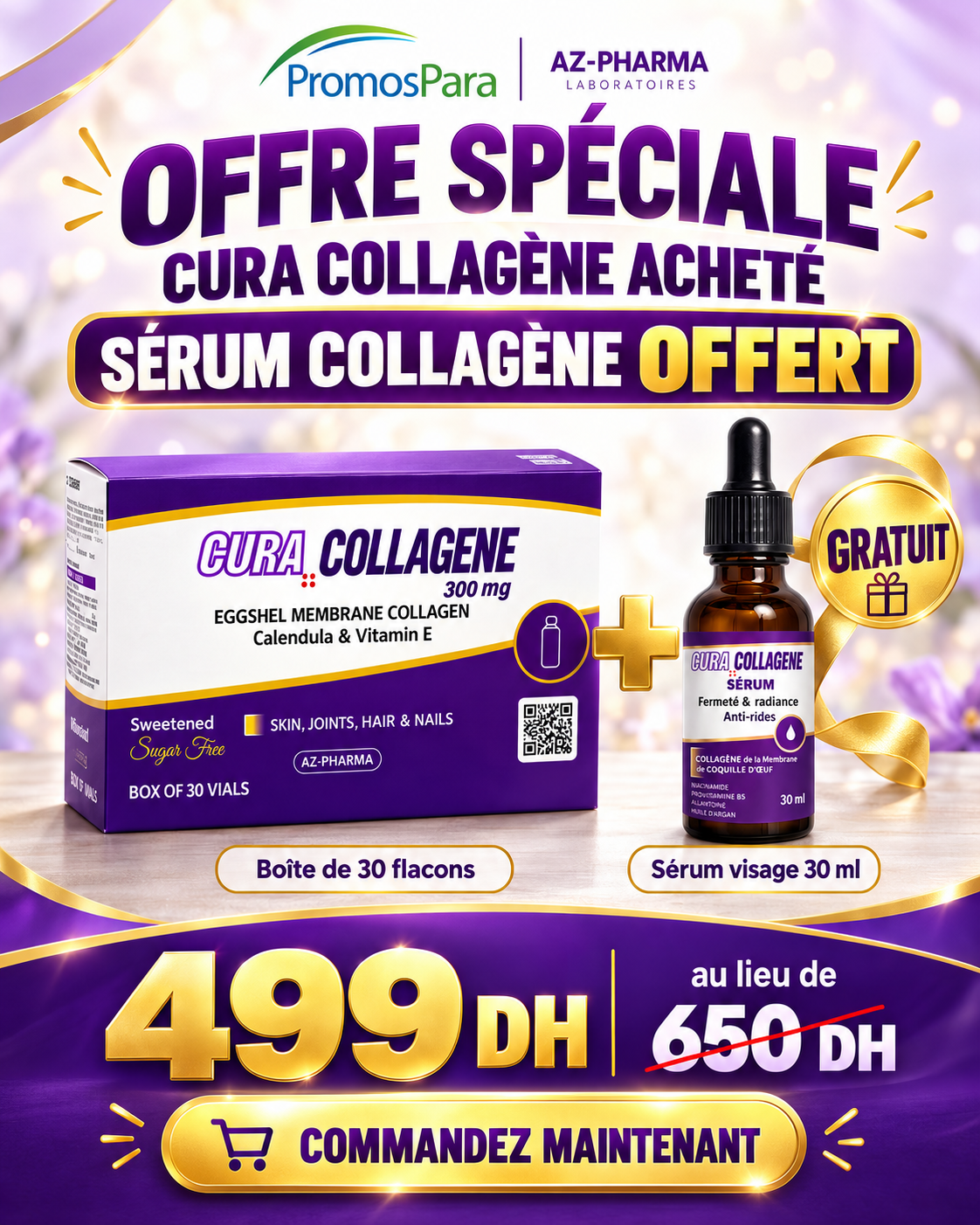 CURA COLLAGÈNE – Beauté & Confort Articulaire de l’intérieur