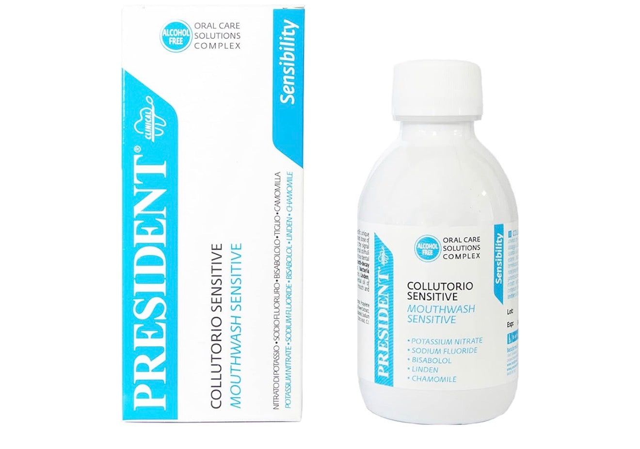 Pack PRESIDENT Sensitive – Routine complète dents & gencives sensibles
