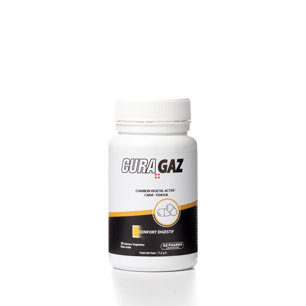 CURA GAZ – Soulagement naturel des ballonnements et des gaz