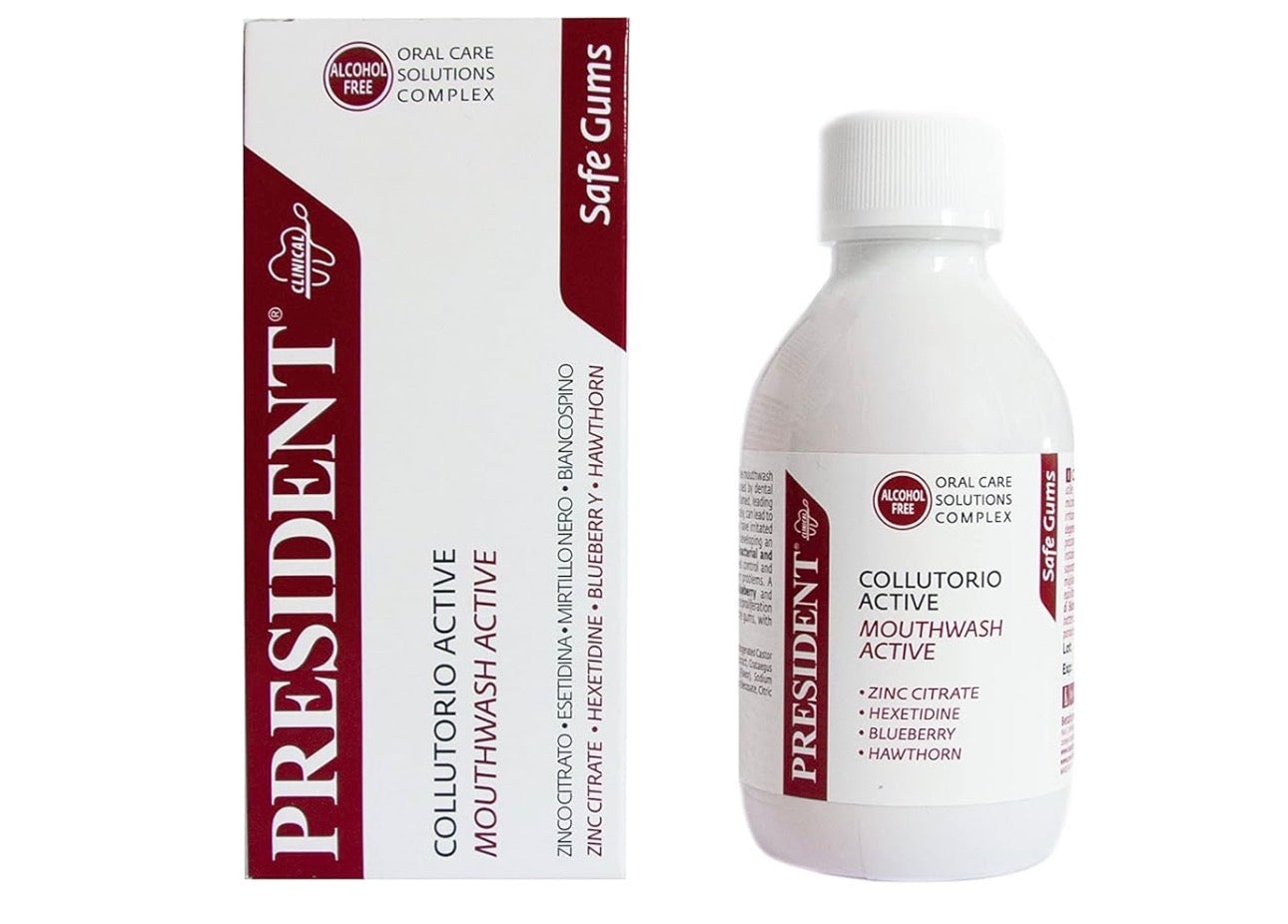 Pack PRESIDENT ACTIVE - Soin complet des gencives sensibles et irritées