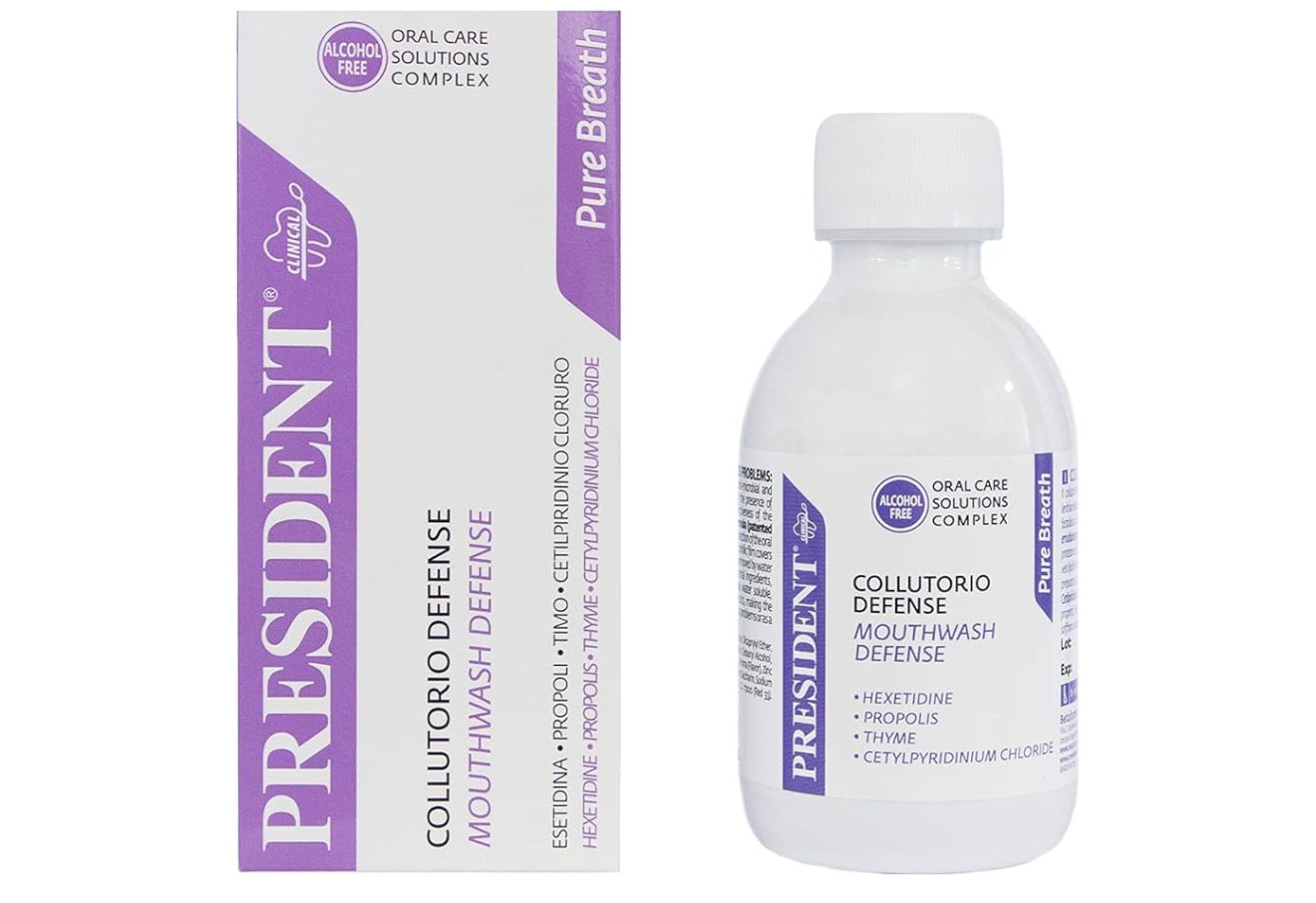Pack PRESIDENT Defense – Protection complète anti-plaque et mauvaise haleine