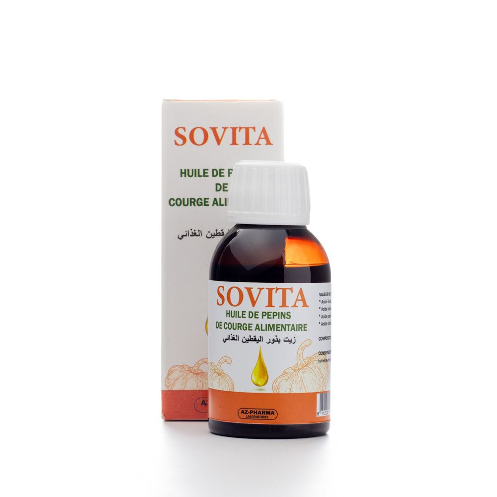 Pack Prosta – Huile de pépins de courge Sovita & Gélules 100 % Propolis Cura+ Propolis