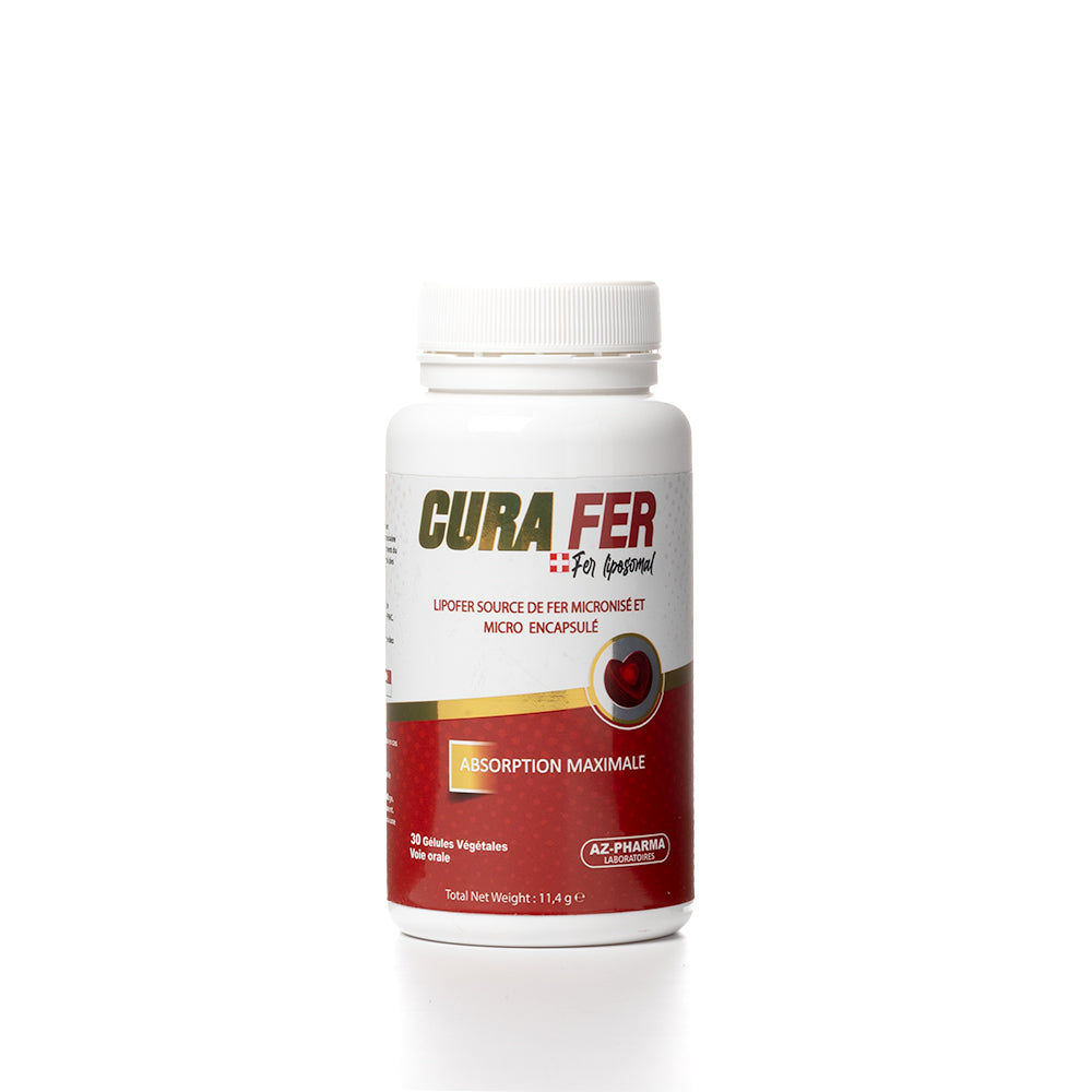CURA FER – Fer liposomal à absorption maximale