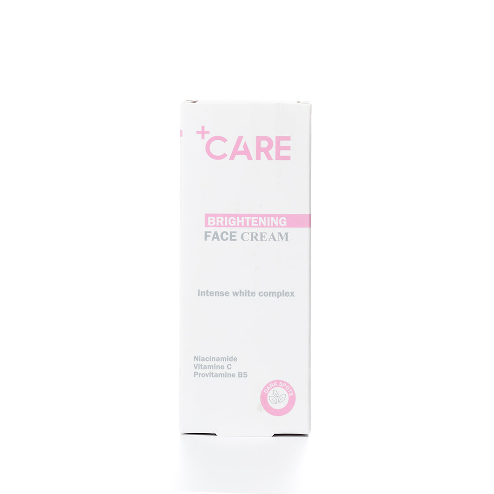 +CARE Crème Éclaircissante Visage – Anti-taches & Éclat