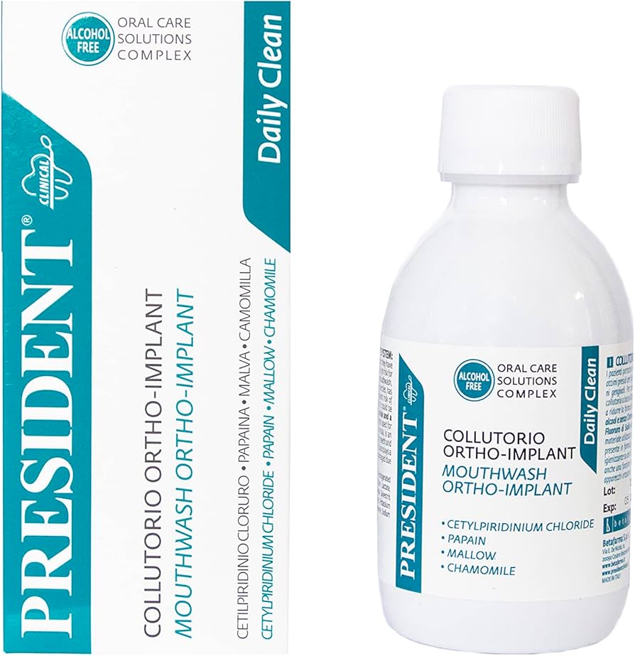 Pack PRESIDENT Ortho Implant – Soin Dentaire Spécifique pour Orthodontie & Implants