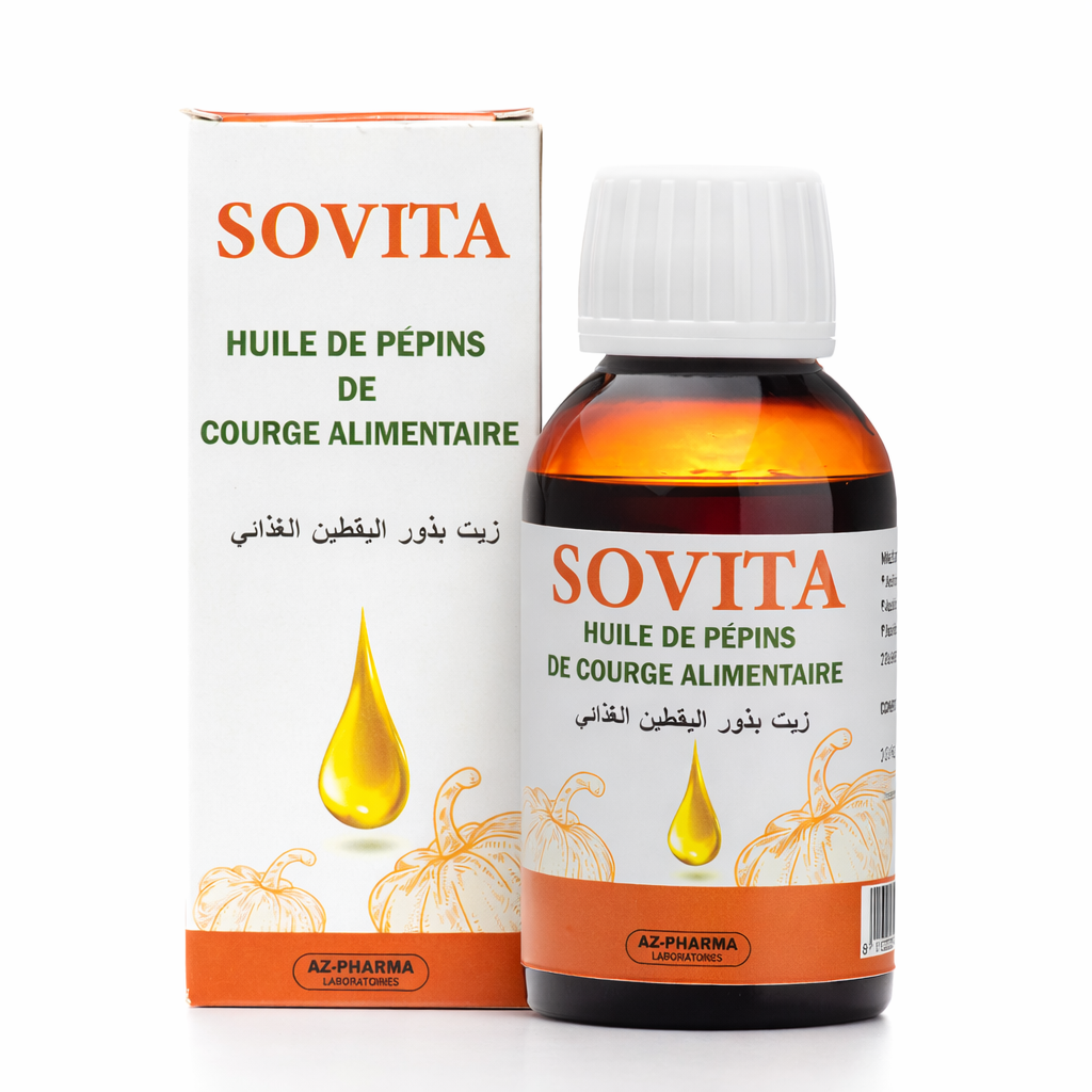 Pack Prosta – Huile de pépins de courge Sovita & Gélules 100 % Propolis Cura+ Propolis